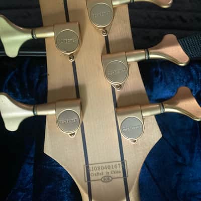 5 string Schecter Stiletto 2008 - Wood image 6