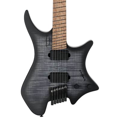 Strandberg Boden Original N2.6 Headless Multi-Scale Guitar w/ Gig Bag - Black Denim Burst Satin image 1