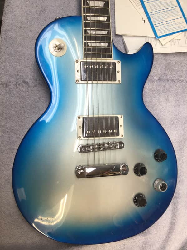 Gibson Robot Les Paul 2007 - Blue Burst image 1