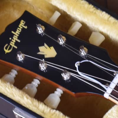 Epiphone Inspired by Gibson Custom 1962 ES-335 Reissue Vintage Burst image 7