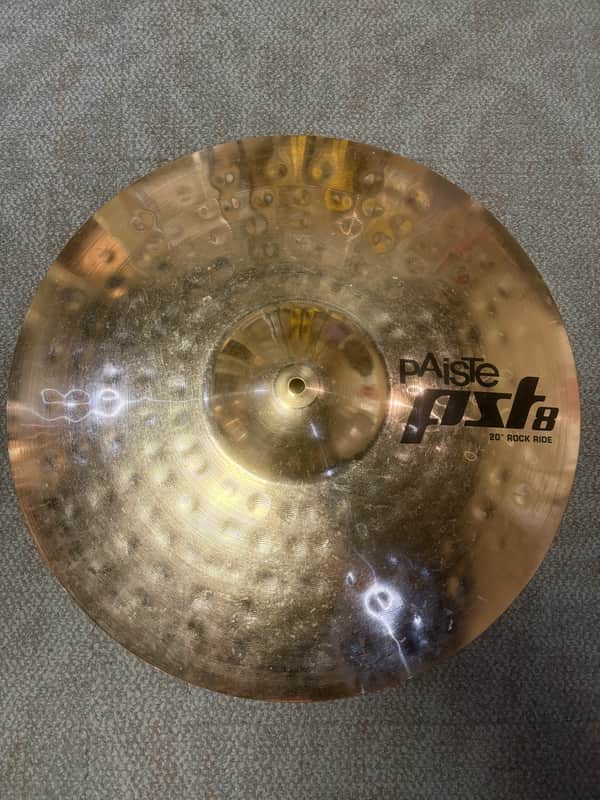 Paiste PST8 20" Reflector Rock Ride (Used) image 1