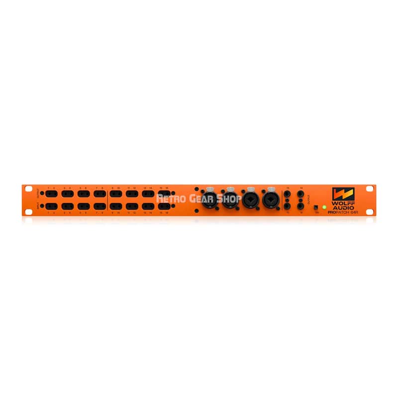 Wolff Audio  ProPatch 64R 64-Point Digitally Controlled Analog Patchbay image 1