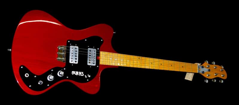 Burns LJ24 1977 Cherry Transparent.  PROTOTYPE. Extremely Rare & Collectible.  Only 25.  Handmade. image 1