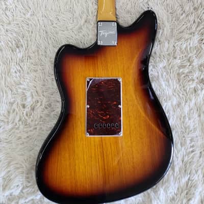 Tagima TW61 Offset Electric Guitar w/P90s, Sunburst Finish - B-stock - Jazz Mstr image 3