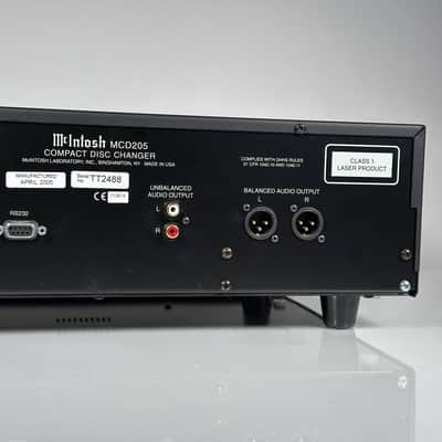 McIntosh MCD205 Compact Disc Changer CD Player 5-Disc image 13