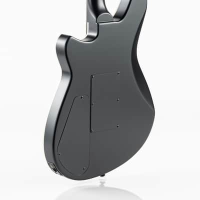 Reverend Vernon Reid Signature The Darque Electric Guitar - Satin Midnight Black image 7