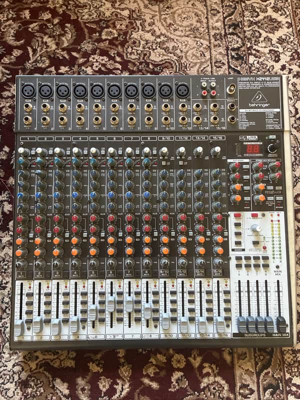 Behringer Xenyx X2442USB 24-Input Mixer with USB and Effects 2010 - Present - Standard image 1