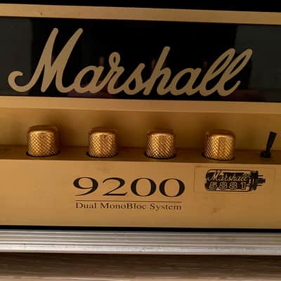 Marshall Endstufe 9200, 2 x 100 Watt, road ready mit Flightcase image 2