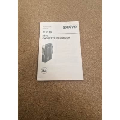 Sanyo M1115 - Audio Recorder - Very Good w/ Original Box & Manuals image 11