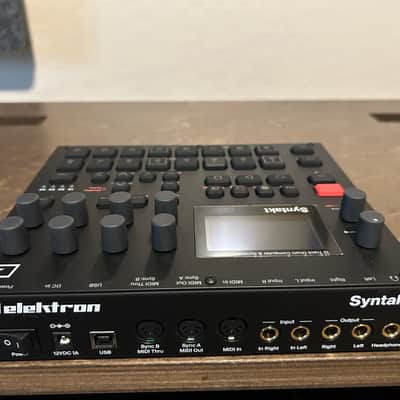 Elektron Syntakt 12 Track Drum Computer & Synthesizer 2022- Present Black image 10