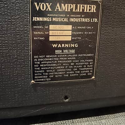 Vox AC-100 1967 - Black image 12