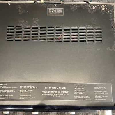 McIntosh MR 75 Vintage Hi-Fi Tuner Solid-State image 14