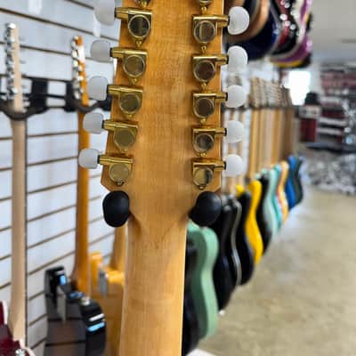 Takamine GD74CE Unison 12-String Acoustic-Electric Guitar - Natural image 5