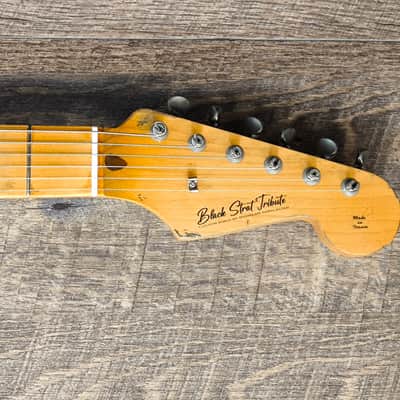 MyDream Stratocaster Custom Built - Gilmour's Black Strat Tribute Breathe image 7