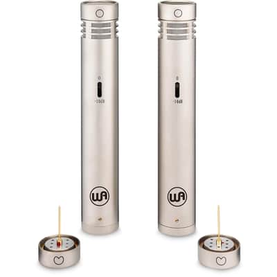 Warm Audio WA-84 Premium Stereo Package - Multi-Pattern Small-Diaphragm Condenser Microphone - Nickel (WA84NiMP-STd1) image 4