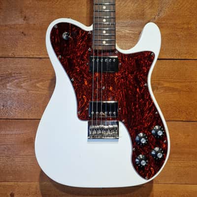 Fender Chris Shiflett Telecaster Deluxe; Arctic White: Serial Number: MX13340463 | Second Hand image 1