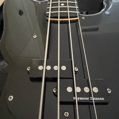 Fender Precision Bass Limited-Edition Ebony Fingerboard Black 2021 - Glossy Black image 4