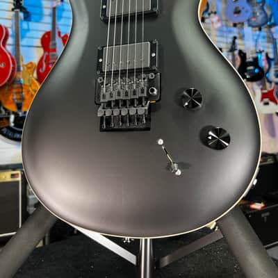 PRS DW CE 24 "Floyd" Electric Guitar - Custom Black Top w Natural Back Authorized Dealer Free Shipping! 104 FREE PLEK! image 5