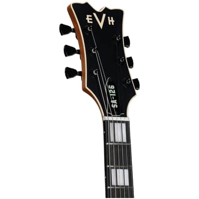 EVH Eddie Van Halen SA-126 Special Electric Guitar (with Case), Black image 7