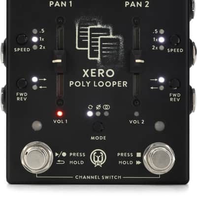 Walrus Audio Xero Polylooper Pedal - Black (XeroPLBlkd1) image 1