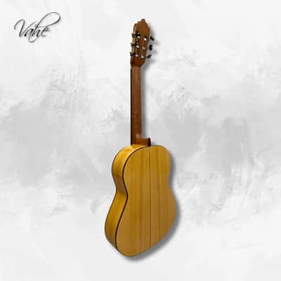 Vahe Flamenco Guitar Blanca, Handcrafted French Polish image 3