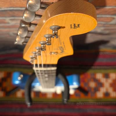 S-Style Partscaster - Aged Lake Placid Blue Body, Fender Custom Shop Neck & Bridge Pickups, Seymour Duncan SSL-1 Middle Pickup image 3