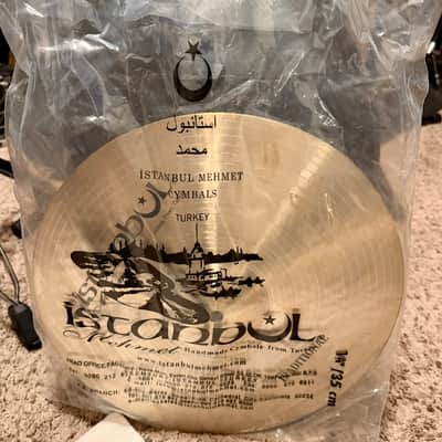 Istanbul Mehmet 14" Traditional Series Medium Hi-Hat Cymbals (Pair)- Traditional image 4