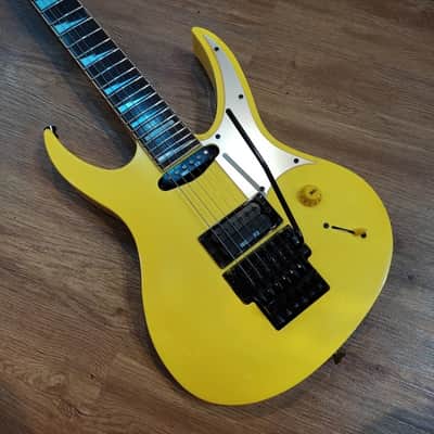 Ibanez 540PII-SH 1990 "Alex Skolnick" - DESERT SUN YELLOW "Ibanez Custom Made Version" "Ultra Rare!!!" image 4