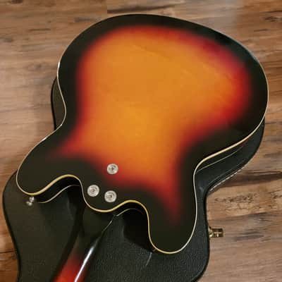 1966 Mosrite Celebrity III 12 String 3-12SB Electric Guitar Sunburst All Original W/HSC image 19