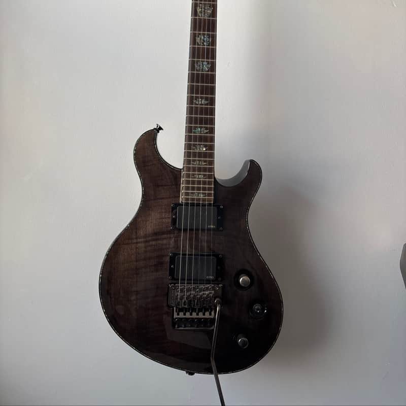 2011 – 2014 Charvel Desolation DC-1 FR Transparent Black