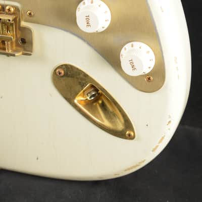 Fender Custom Shop '55 Stratocaster Relic - Aged '55 Desert Tan image 4