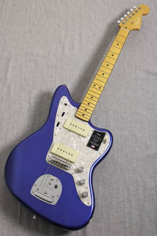 Fender American Ultra Jazzmaster with Maple Fretboard 2019 - Present - Cobra Blue