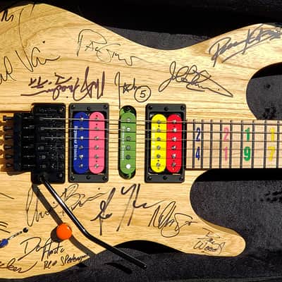 Kiesel JB24 Jason Becker Tribute - *Jason's Personal Guitar Signed by Multiple Guitarists* image 10