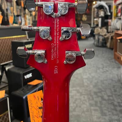 PRS SE Studio 2025 - Charcoal Cherry Burst image 2