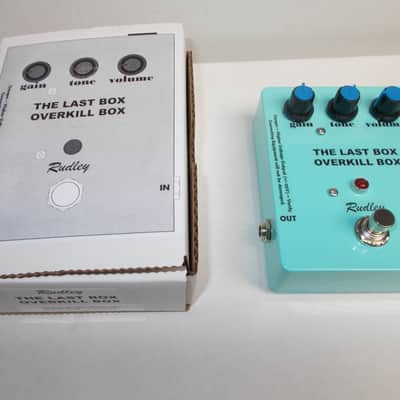 Rudley The Last Box Overkill Box Clean or Distortion Boost Fuzz Screamer Handmade Extreme Power SN-9 image 9