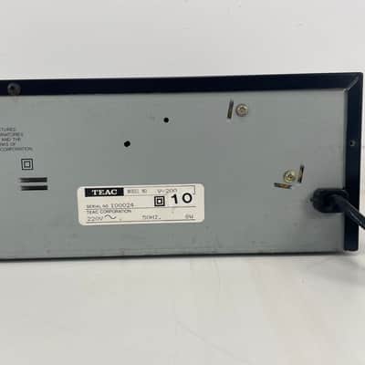 TEAC - V-200 - Stereo Cassette Deck - Serviced (New Belts/Repaired) image 10