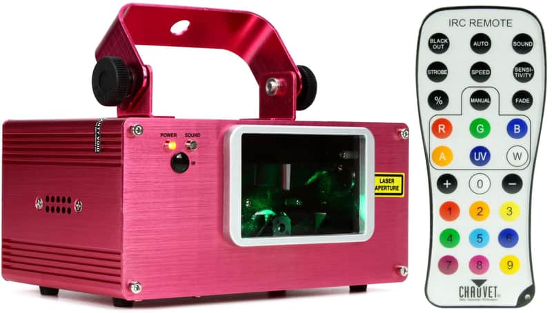 Chauvet DJ Scorpion Dual Aerial Laser Effect  Bundle with Chauvet DJ IRC-6 Infrared Remote Control image 1