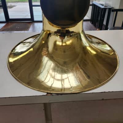 Very Good Used Yamaha YSH-411 Brass Sousaphone with Case and Mouthpiece image 12
