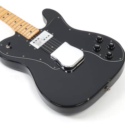 1978 Fender Telecaster Custom - Black - Original Case - Keith Richards Vibe image 7