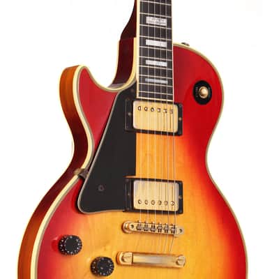1974 Gibson Les Paul Custom 20th Anniversary Left-Handed Cherry Sunburst image 5