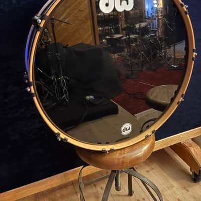 DW Subwoofer RARE 24” Ebony Stain Like New kick bass Drum Workshop image 2