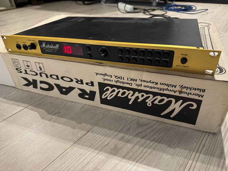 Marshall JMP-1 Valve MIDI Preamp 1992 - 2007 - Gold image 1