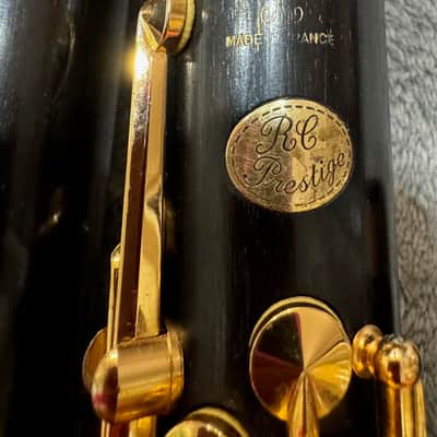 Buffet Crampon RC Prestige Bb Clarinet Gold- Plated Keys 1996 - Grenadilla wood image 3