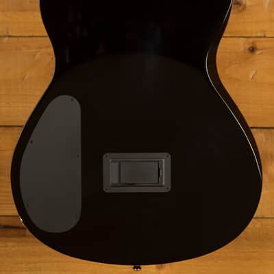 Cordoba Stage Chambered Solid-Top Cutaway Nylon Guitar - Black Burst image 2