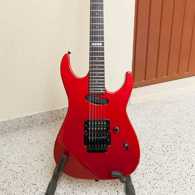 ESP M-II Deluxe with Rosewood Fretboard - Red image 1