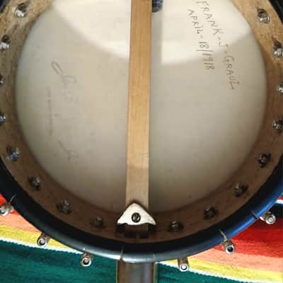 Antique Favilla Brothers Mandolin Banjo "banjolin" image 5