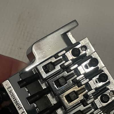 1990's Japan Ibanez S & RG Series Chrome Original Edge Floyd Rose Tremolo Bridge Set image 24