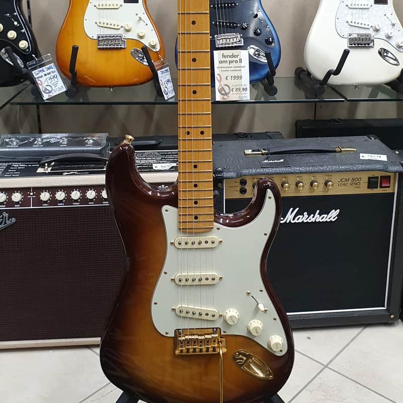 Fender 75th Anniversary Commemorative Stratocaster 2021 - 2-Color Bourbon Burst image 1