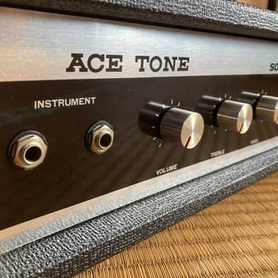 ACE TONE ACETONE 'BASS 6' BASS AMPLIFIER HEAD VINTAGE MIJ 1970s