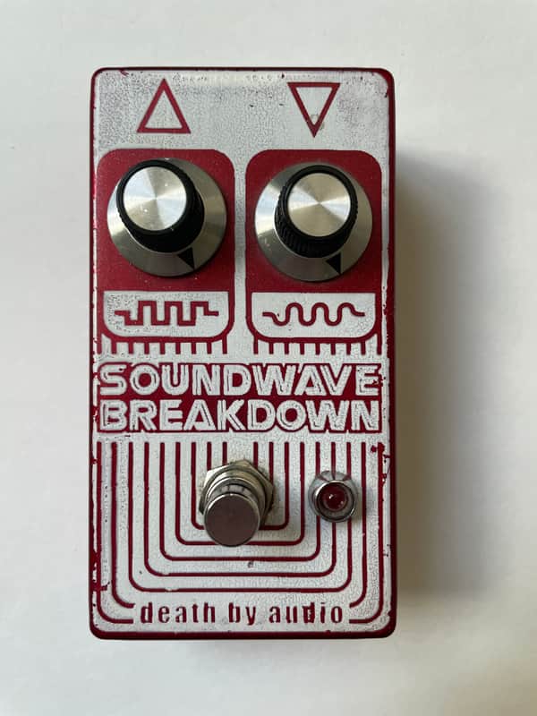 Death By Audio Soundwave Breakdown 2010s - Red image 1